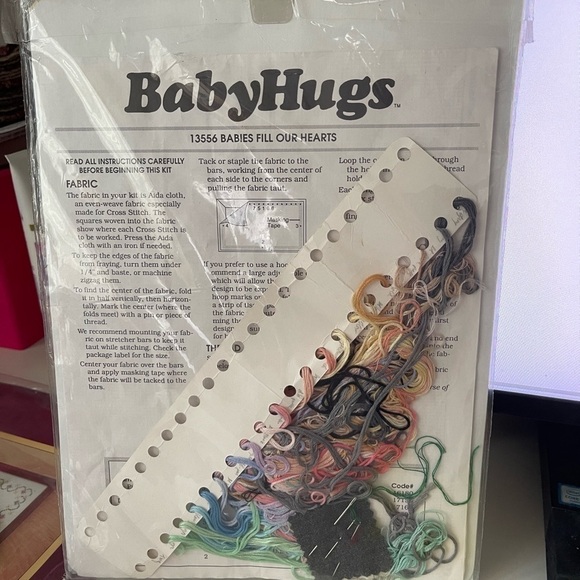 Sunset Baby Hugs Babies fill our hearts Counted Cross stitch new unopened - Picture 2 of 5